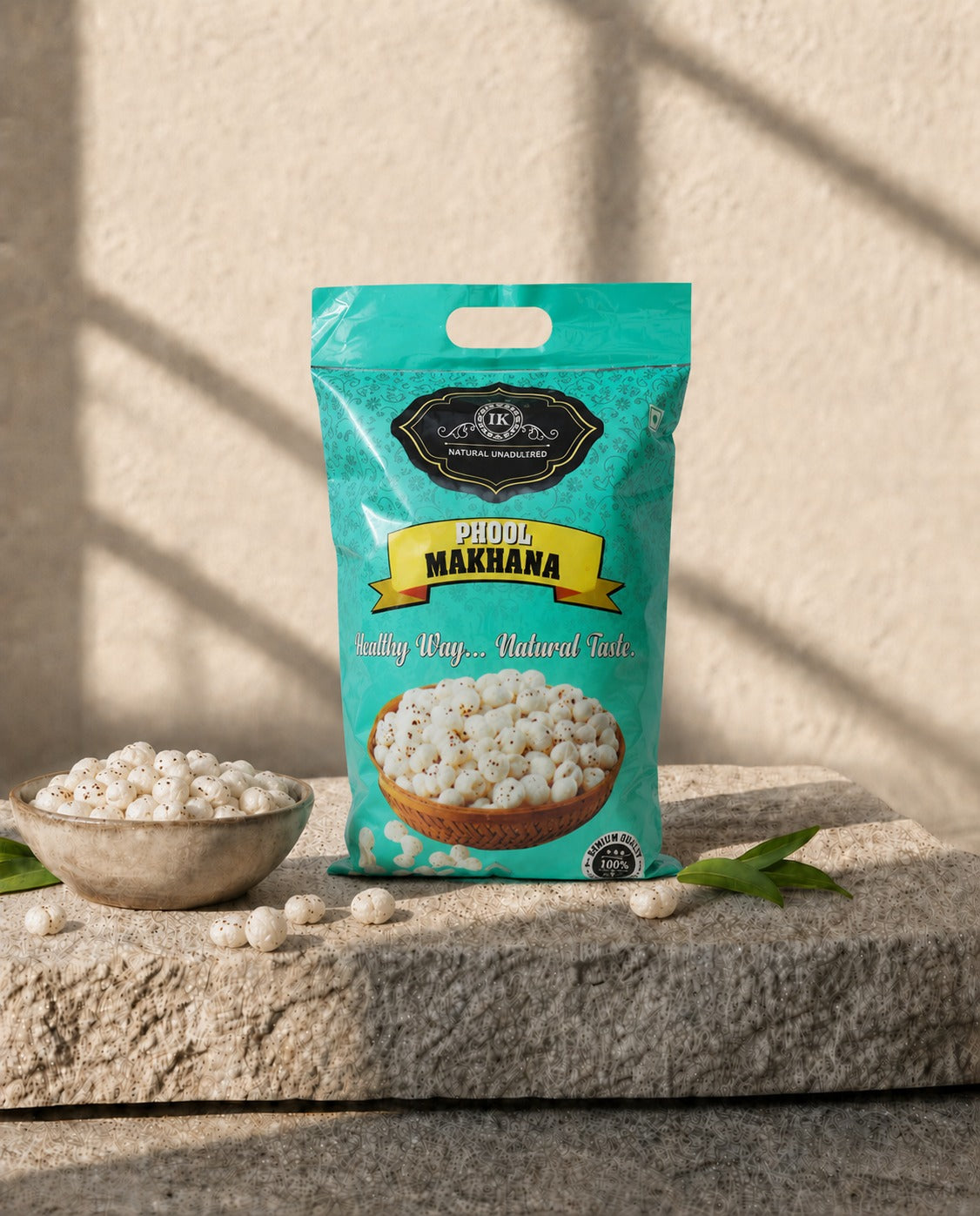 SELECT MAKHANA / Raw Fox Nuts (Lotus Seeds)| 5 sutta & 6 Sutta Grade | Healthy Everyday Snack | Gluten Free